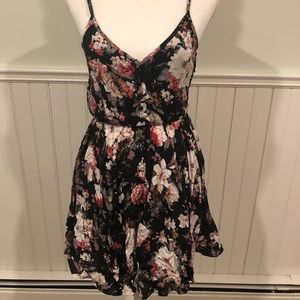 Black Floral Dress